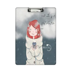 تخته شاسی طرح دختر کد 907 سایز A4