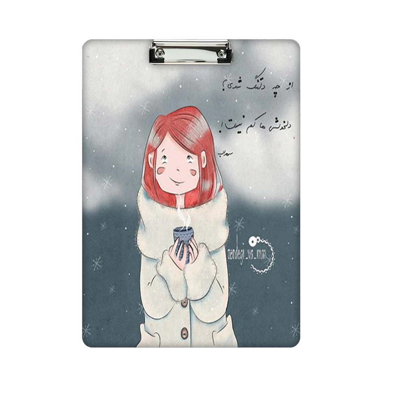 تخته شاسی طرح دختر کد 907 سایز A4