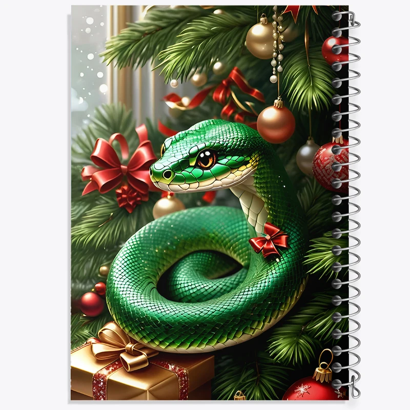 دفتر لیست خرید 50 برگ خندالو طرح سال مار 2025 میلادی کد F7548