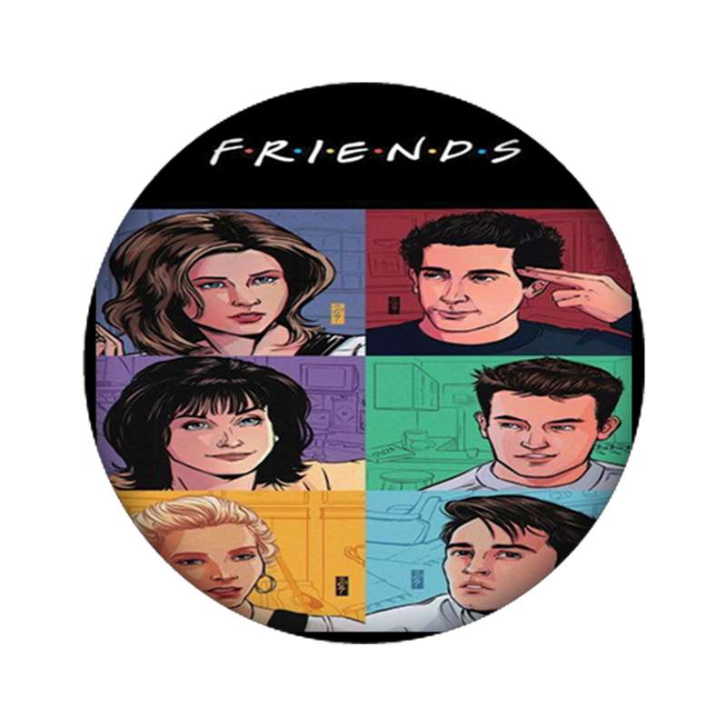 استیکر تزئینی موبایل مدل FRIENDS کد 4179