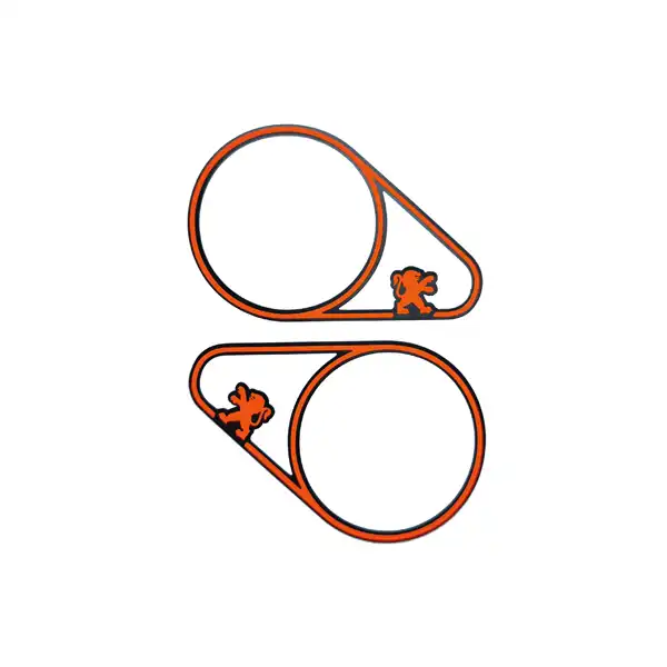 برچسب قاب تیوتر خودرو مدل 10728C مناسب برای پژو 207 بسته دو عـددی