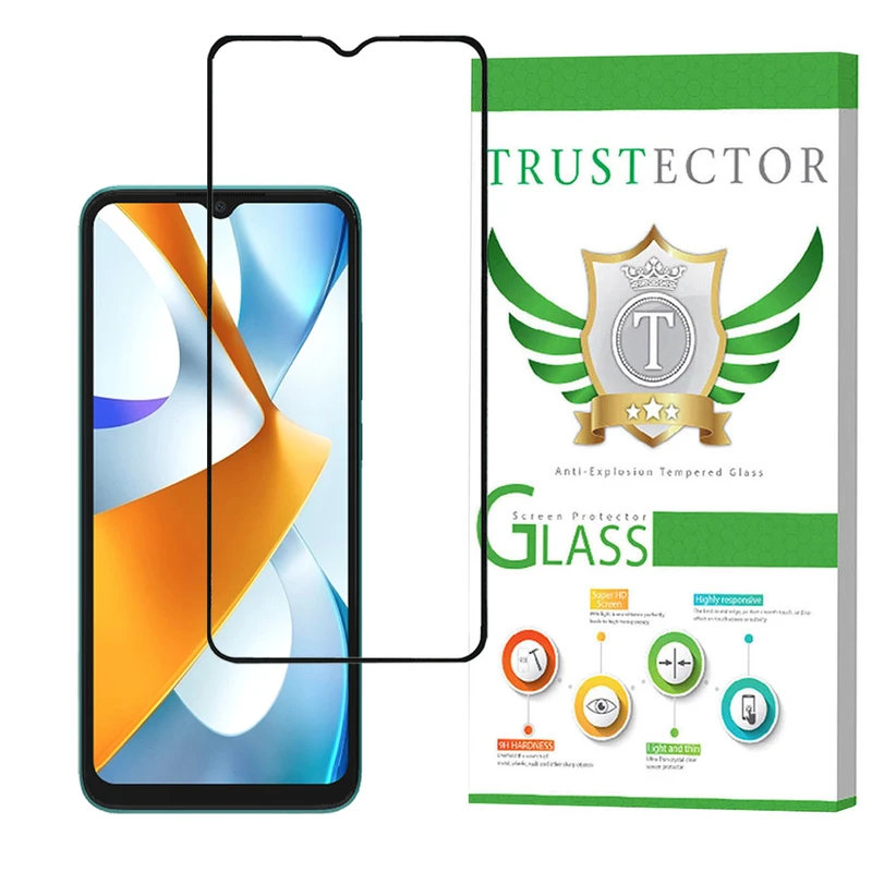 محافظ صفحه نمایش سرامیکی تراستکتور مدل CERAMT مناسب برای گوشی موبایل شیائومی Poco C40