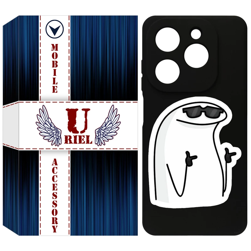 کاور یوریل مدل KSH کد 78 طرح آفکورس مناسب برای گوشی موبایل تکنو Spark 20 / Spark Go 2024