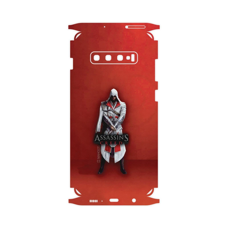 برچسب پوششی ماهوت مدل Assassins-Creed-Game-FullSkin مناسب برای گوشی موبایل سامسونگ Galaxy S10 Plus