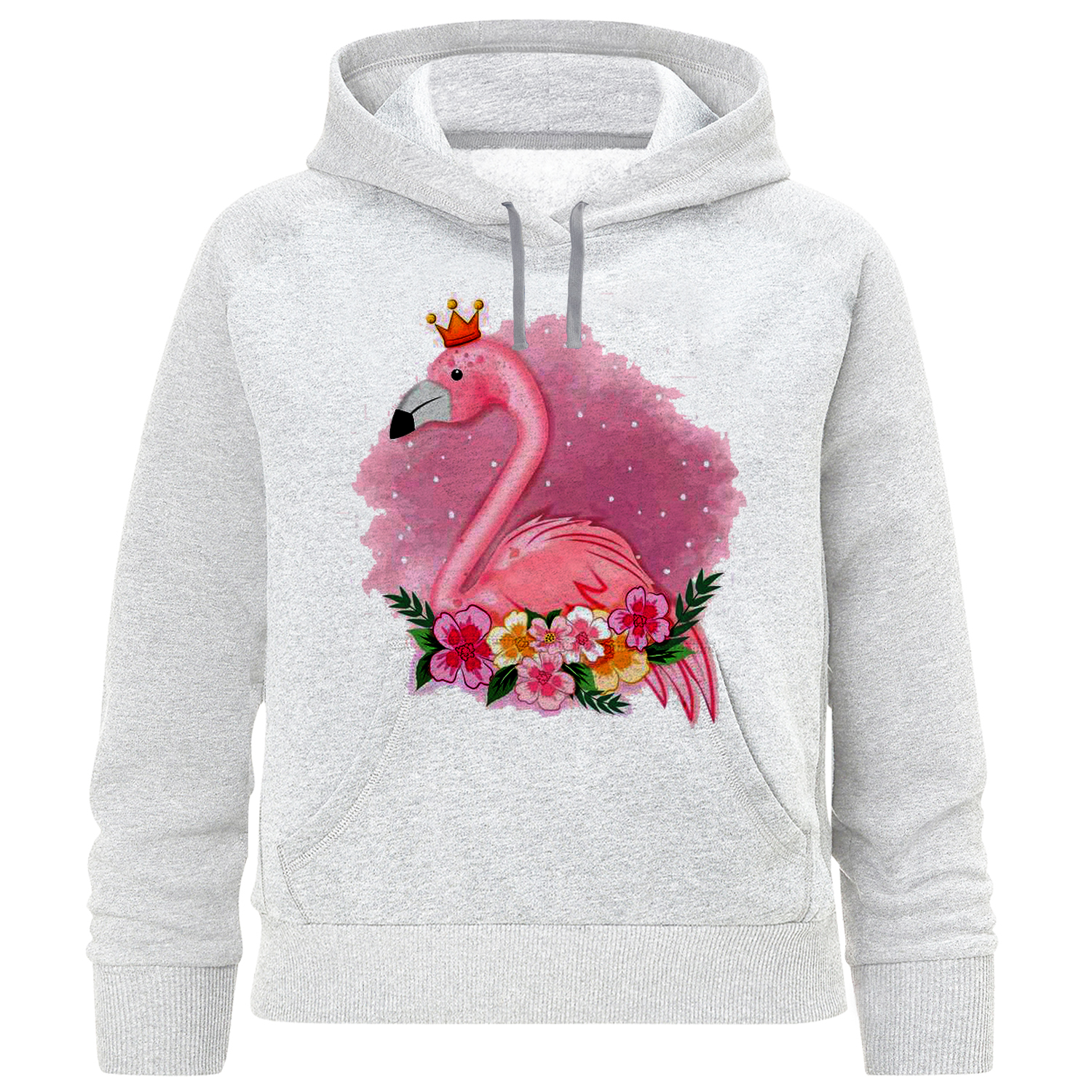 هودی دخترانه مدل فلامینگو A157