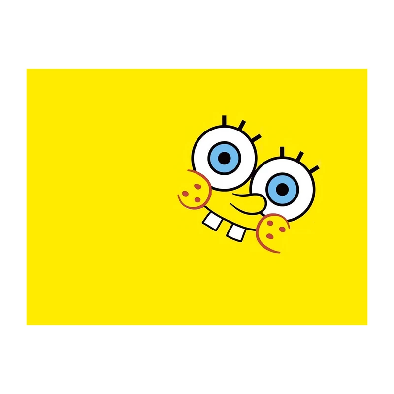 استیکر لپ تاپ و موبایل مدل انیمیشن طرح باب اسفنجی شلوار مکعبی SpongeBob SquarePants کد 1746