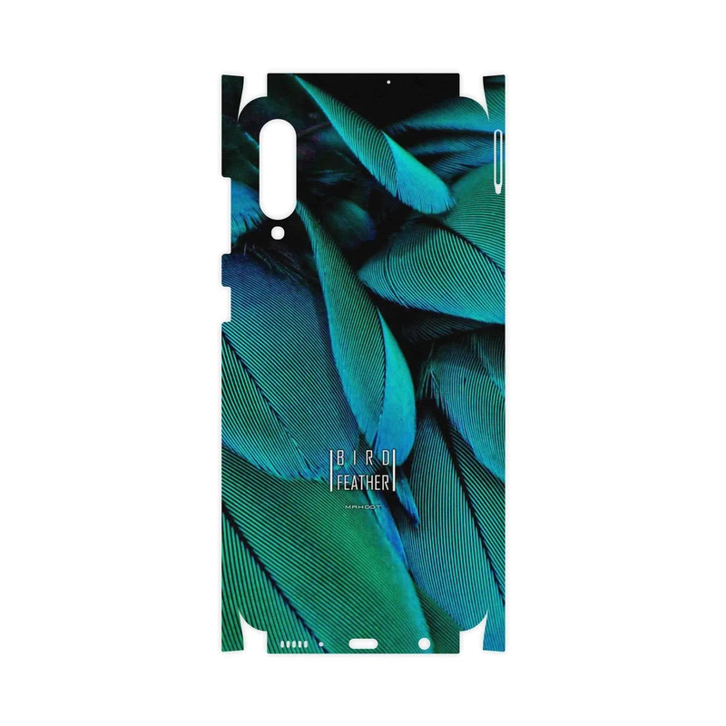 برچسب پوششی ماهوت مدل Green Feather-FullSkin مناسب برای گوشی موبایل سامسونگ Galaxy A50s