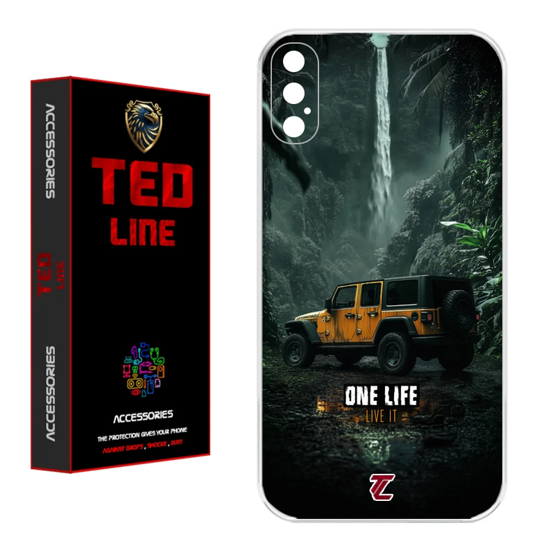 کاور تد لاین طرح ماشین آفرود کد 1119 مناسب برای گوشی موبایل اپل Iphone X / XS