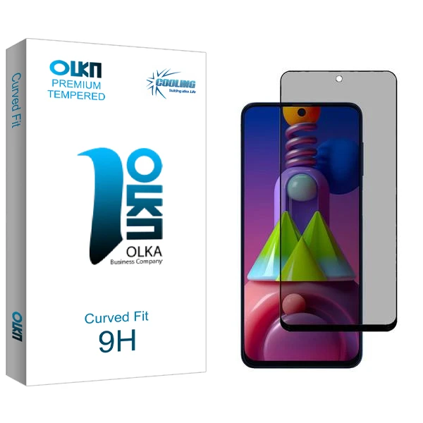 محافظ صفحه نمایش حریم شخصی کولینگ مدل Olka مناسب برای گوشی موبایل سامسونگ Galaxy M51