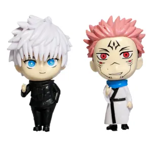 اکشن فیگور مدل انیمه جوجوتسو کایسن طرح گوجو و سوکونا مجموعه 2 عددی