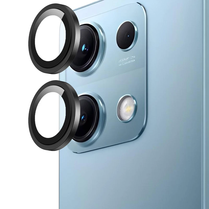محافظ لنز دوربین انتک مدل Ring Metal مناسب برای گوشی موبایل شیائومی Redmi Note 14S