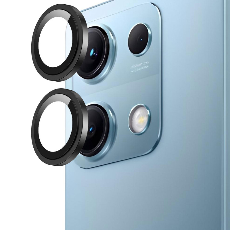 محافظ لنز دوربین انتک مدل Ring Metal مناسب برای گوشی موبایل شیائومی Redmi Note 14S