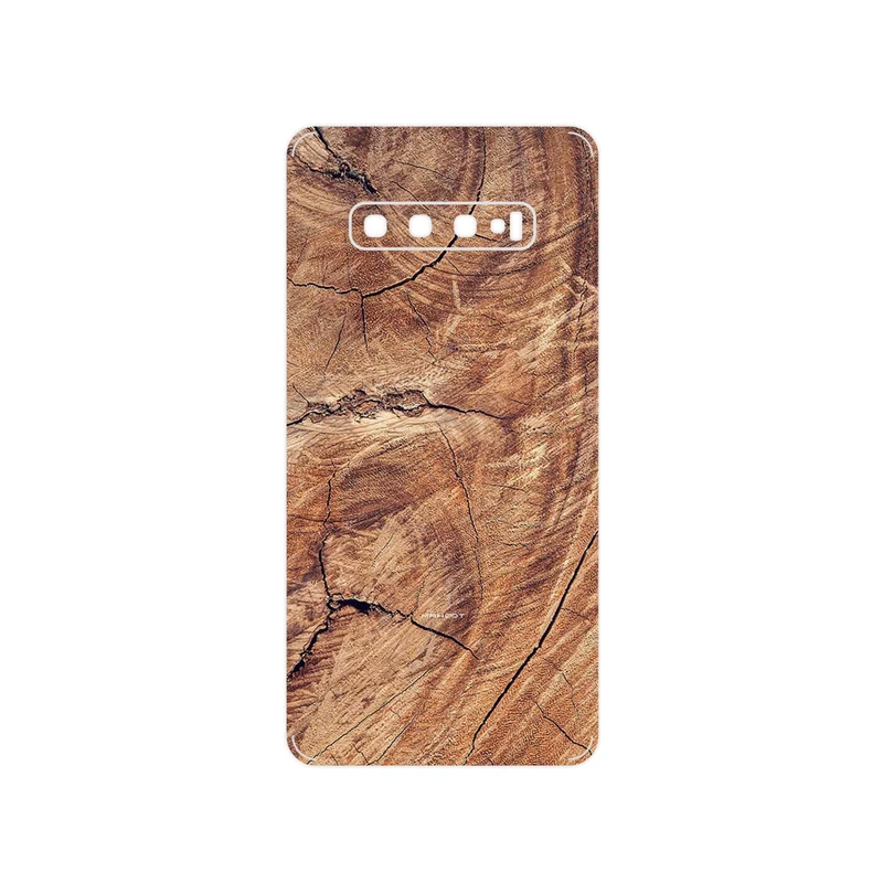 برچسب پوششی ماهوت مدل Wood Texture 5 مناسب برای گوشی موبایل سامسونگ Galaxy S10 Plus
