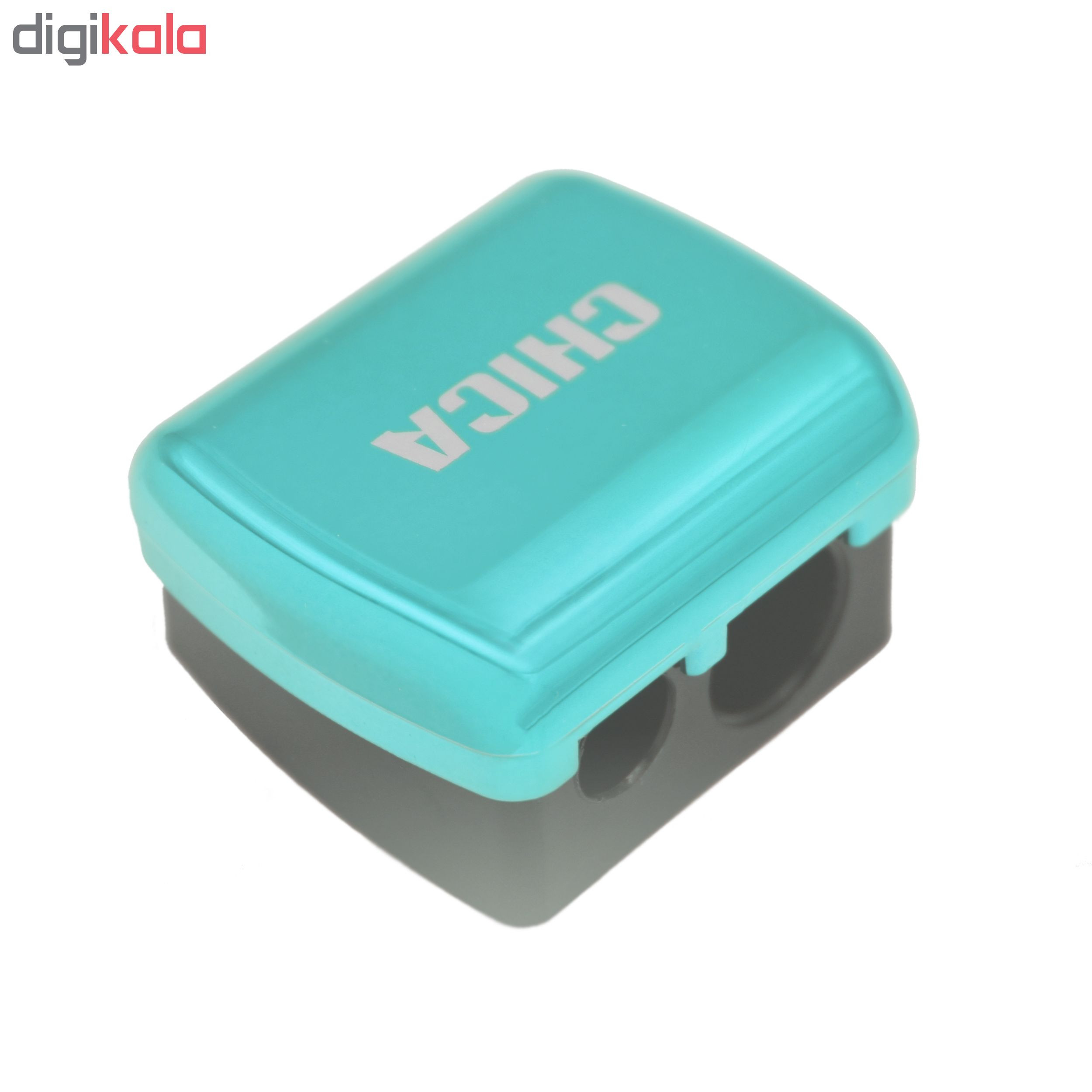 مداد تراش آرایشی چیکا مدل ENJ-6 مداد تراش آرایشی چیکا مدل ENJ-6