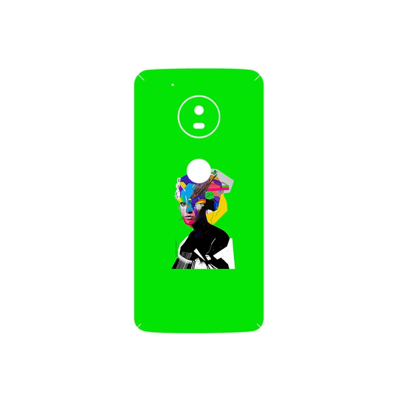 برچسب پوششی ماهوت مدل Collage of Women Portrait 3 مناسب برای گوشی موبایل موتورولا Moto G5