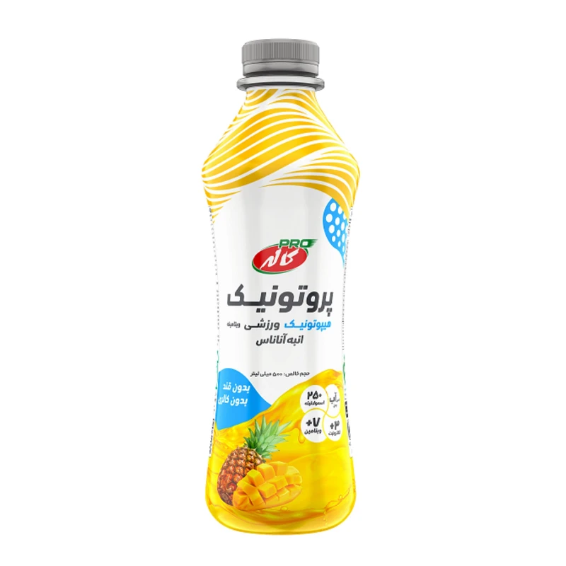 نوشیدنی ورزشی پروتونیک انبه آناناس کاله پرو - 500 میلی لیتر