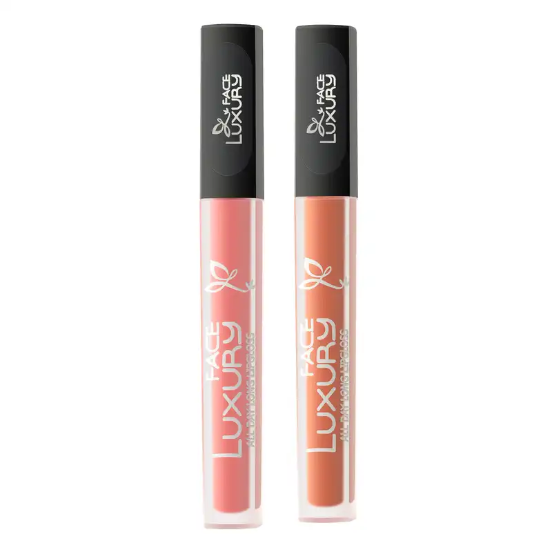 رژ لب مایع لاکچری فیس مدل 13-14بسته 2 عددی