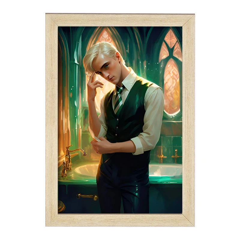 تابلو خندالو مدل مالفوی هری پاتر (Harry Potter) کد F7208