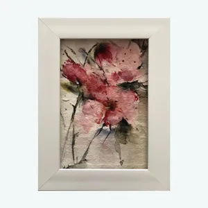 تابلو فرش ماشینی طرح گل مدل FL 106