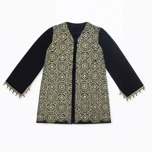 مانتو زنانه مدل سوزن دوزی