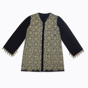 مانتو زنانه مدل سوزن دوزی