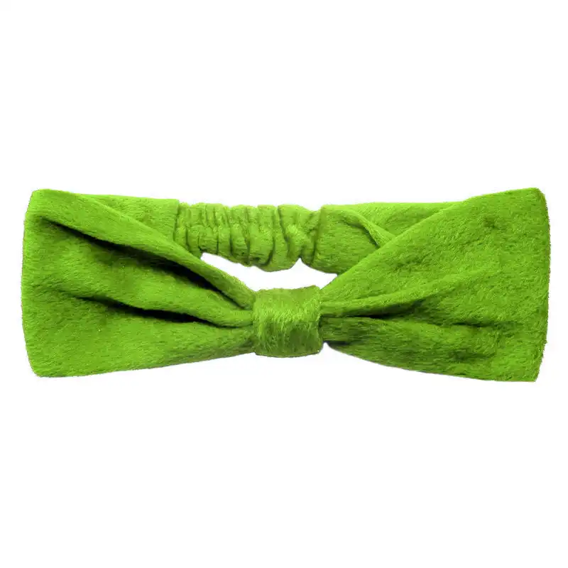 هدبند زنانه پاپیون مدل مخمل پشت کش