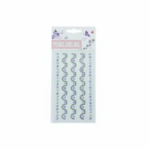 استیکر طراحی ناخن مدل نگینی