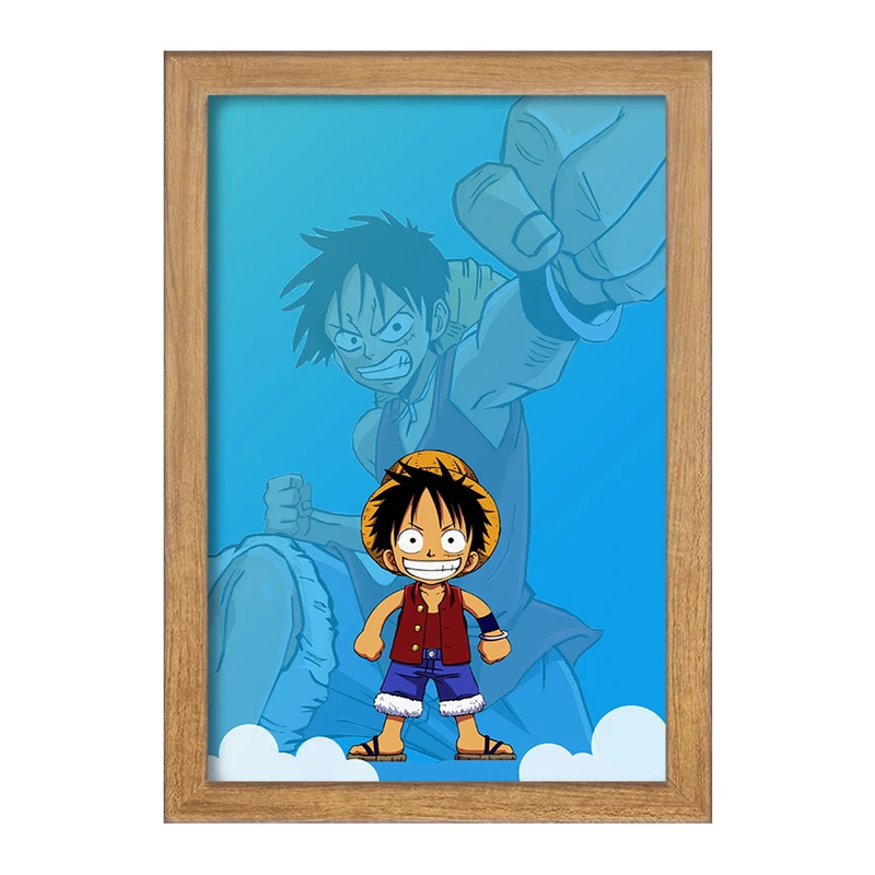 تابلو خندالو مدل لوفی انیمه وان پیس One Piece  کد 17257