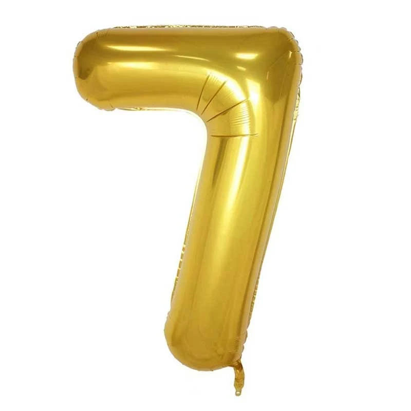 بادکنک فویلی مدل عدد 7