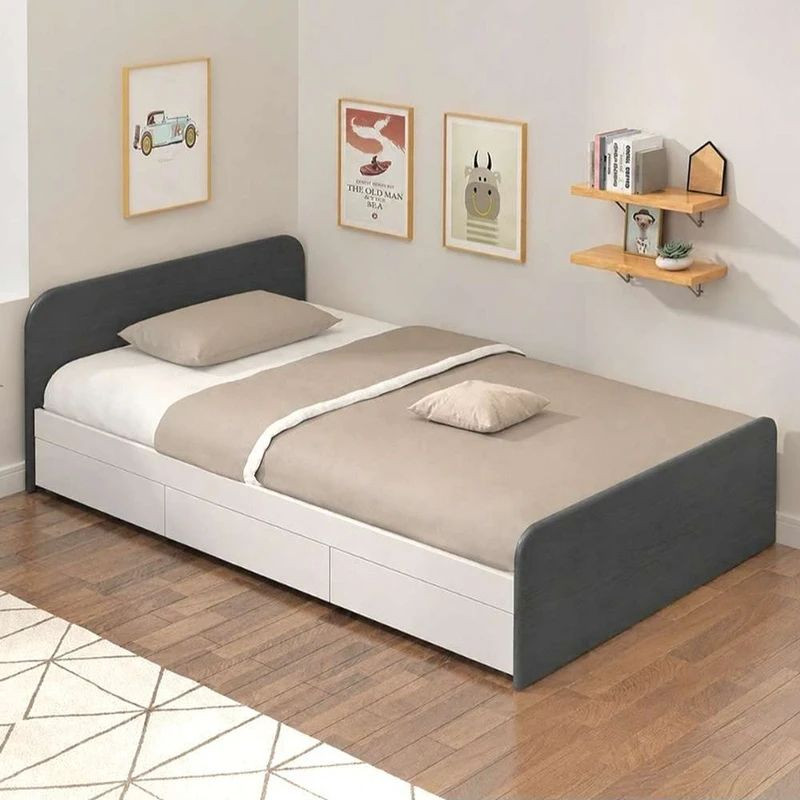 تخت خواب ملامینه دو نفره مدل الین سایز 160*200 سانتی متر