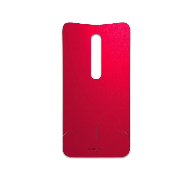 برچسب پوششی ماهوت مدل Matte-Warm-Red مناسب برای گوشی موبایل موتورولا Moto X Style