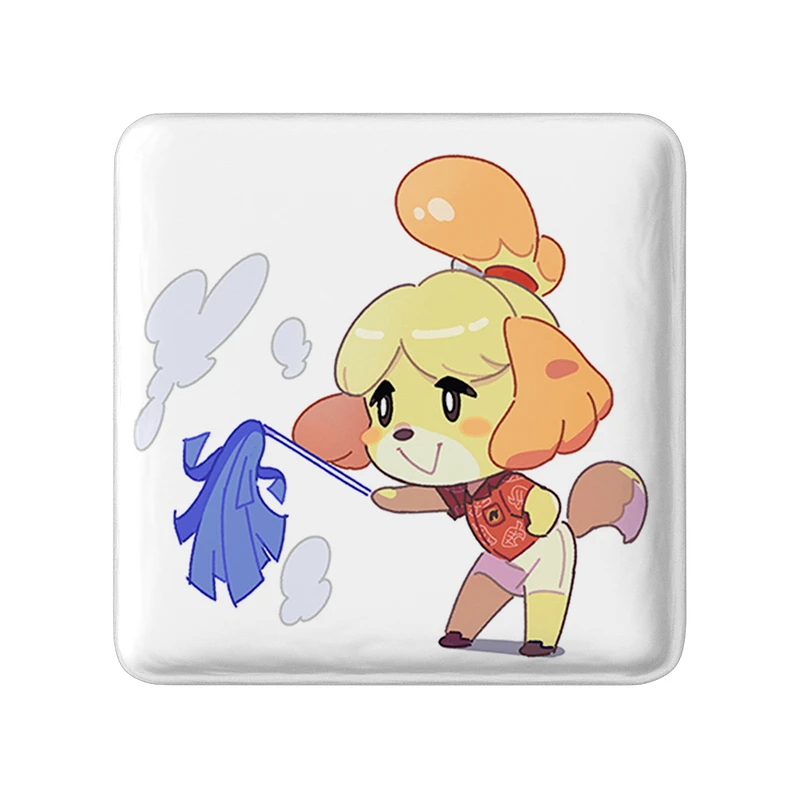 پیکسل خندالو طرح بازی انیمال کراسینگ (Animal Crossing) مدل مربعی کد 32637