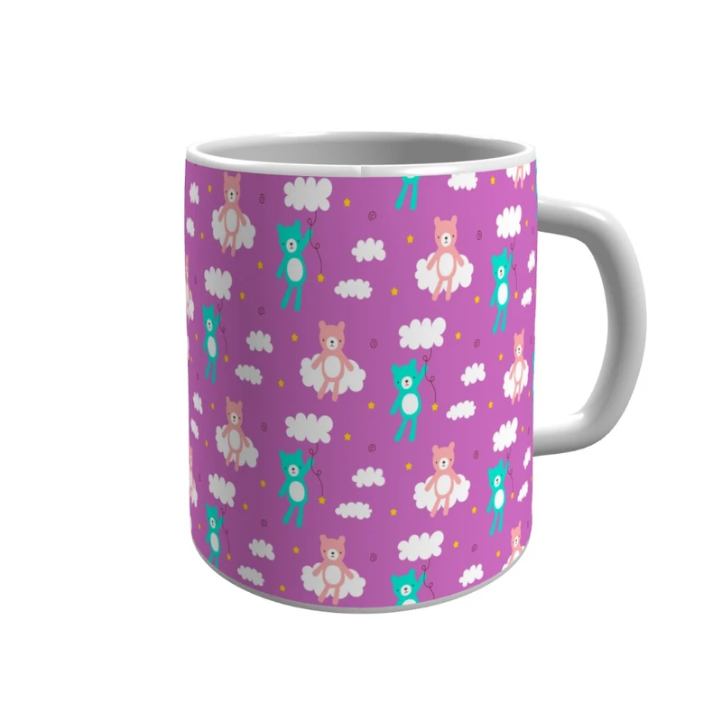 ماگ پاد آفرین مدل عروسک تدی