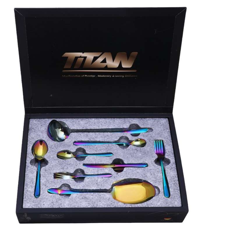 سرویس قاشق و چنگال 38 پارچه مدل TITAN