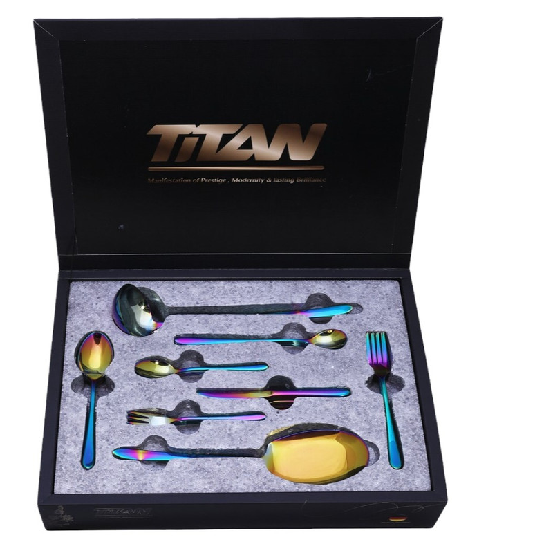 سرویس قاشق و چنگال 38 پارچه مدل TITAN
