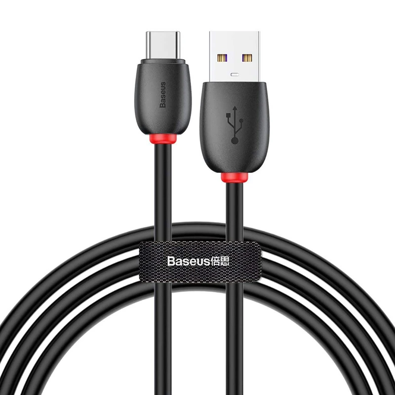 کابل تبدیل USB به USB-C باسئوس مدل CATZS طول 1 متر