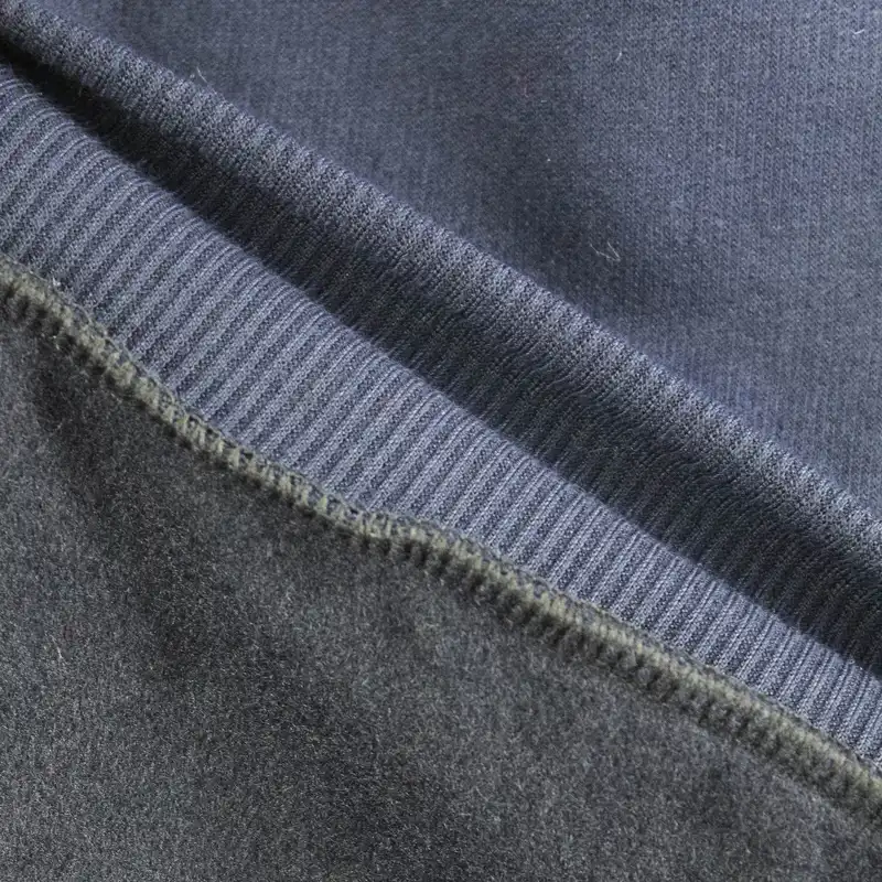 هودی زنانه مدل دورس داخل کرکی نوشته پاییز رنگ سرمه ای