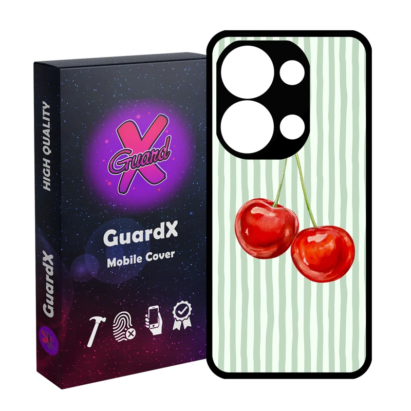 کاور گارد ایکس طرح گیلاس مدل 11064 مناسب برای گوشی موبایل شیائومی Redmi Note 13 Pro 4G / Poco M6 Pro 4G