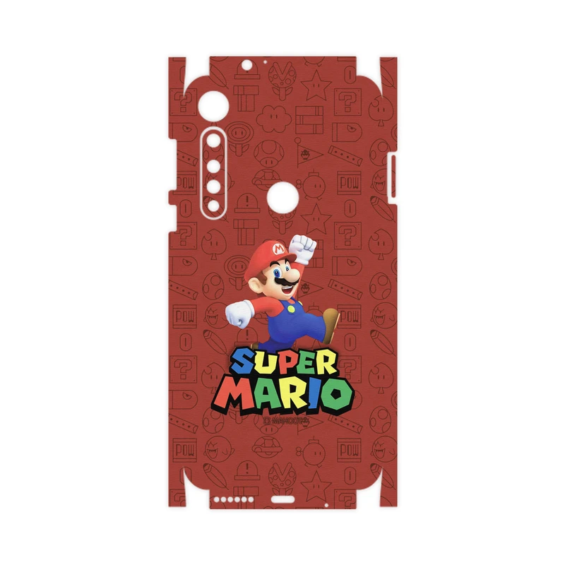 برچسب پوششی ماهوت مدل Super-Mario-Game-FullSkin مناسب برای گوشی موبایل موتورولا One Vision Plus