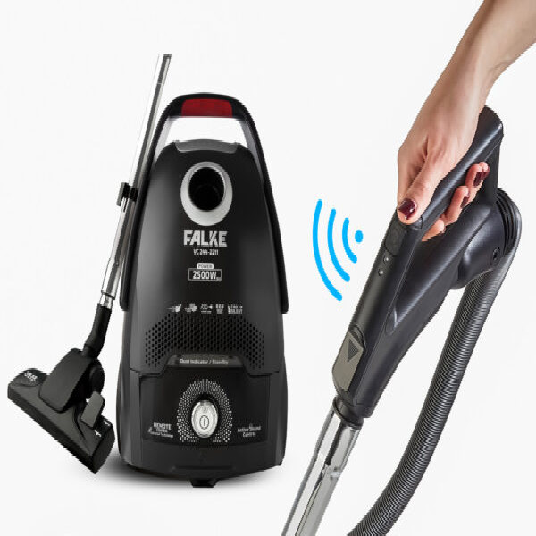 جاروبرقی مخزن‌دار 2500 وات وات فالکه مدل VC244-1211