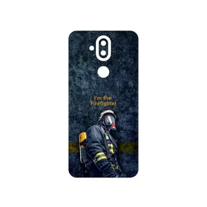 MAHOOT Firefighter Cover Sticker for Nokia 8.1