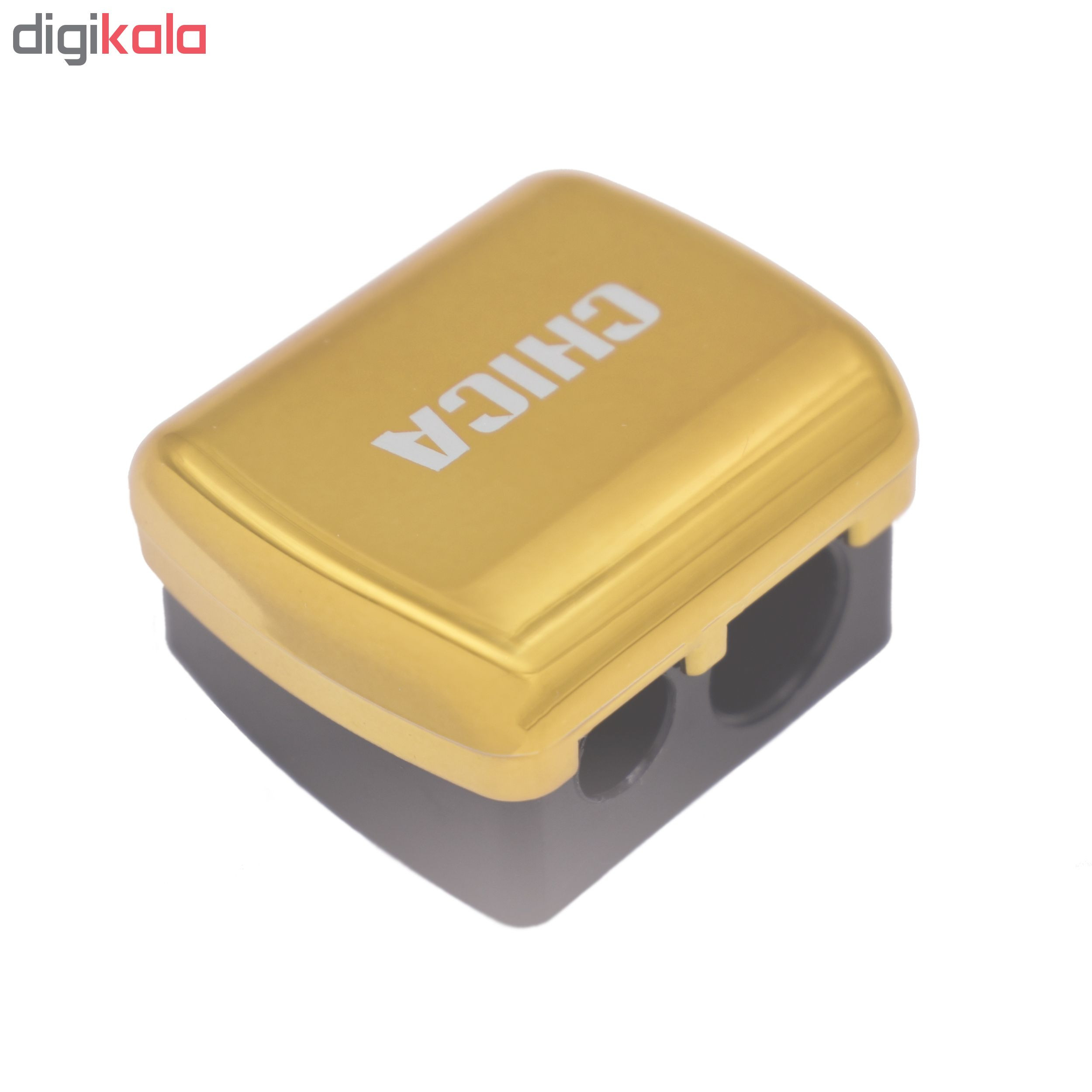مداد تراش آرایشی چیکا مدل ENJ-6 مداد تراش آرایشی چیکا مدل ENJ-6