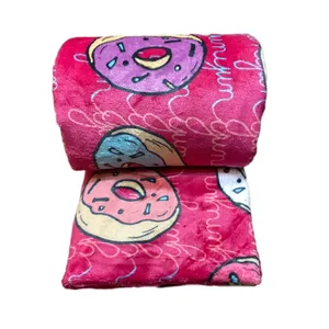 پتو مسافرتی 1 نفر مدل دونات سایز 200x180 سانتی‌متر