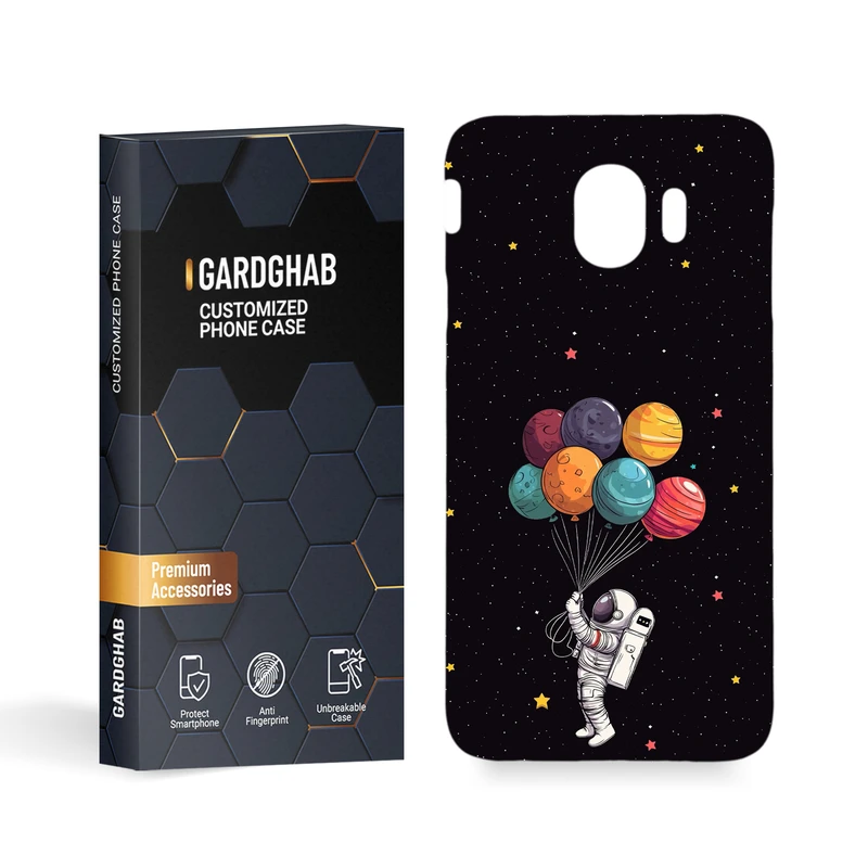 کاور گارد قاب مدل کهکشان مناسب برای گوشی موبایل سامسونگ Galaxy J4 2018
