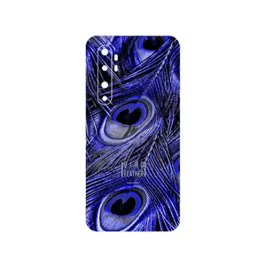MAHOOT Purple Feather Cover Sticker for Xiaomi Mi Note 10 Lite