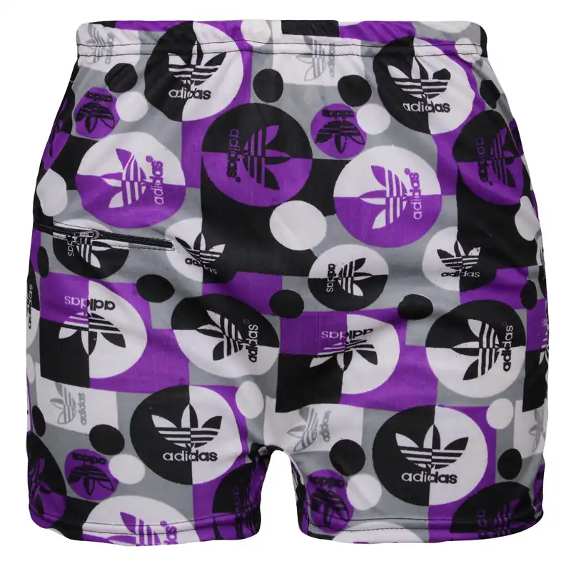 مایو مردانه ماییلدا مدل جیب دار کد 4184 رنگ بنفش