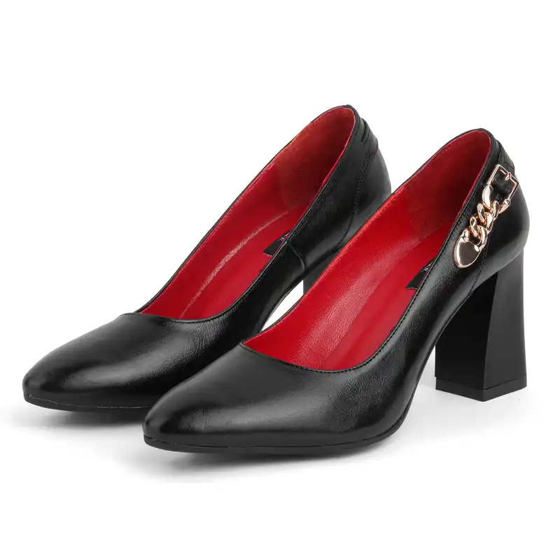 کفش زنانه پاتن چرم آفتاب مدل K101