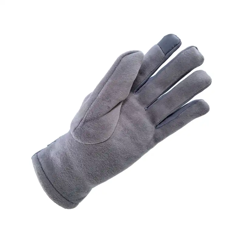 دستکش زنانه مدل AA طرح پاپیون رنگ طوسی