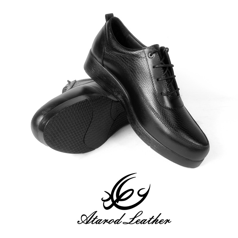 کفش طبی زنانه چرم عطارد مدل چرم طبیعی کد SH83