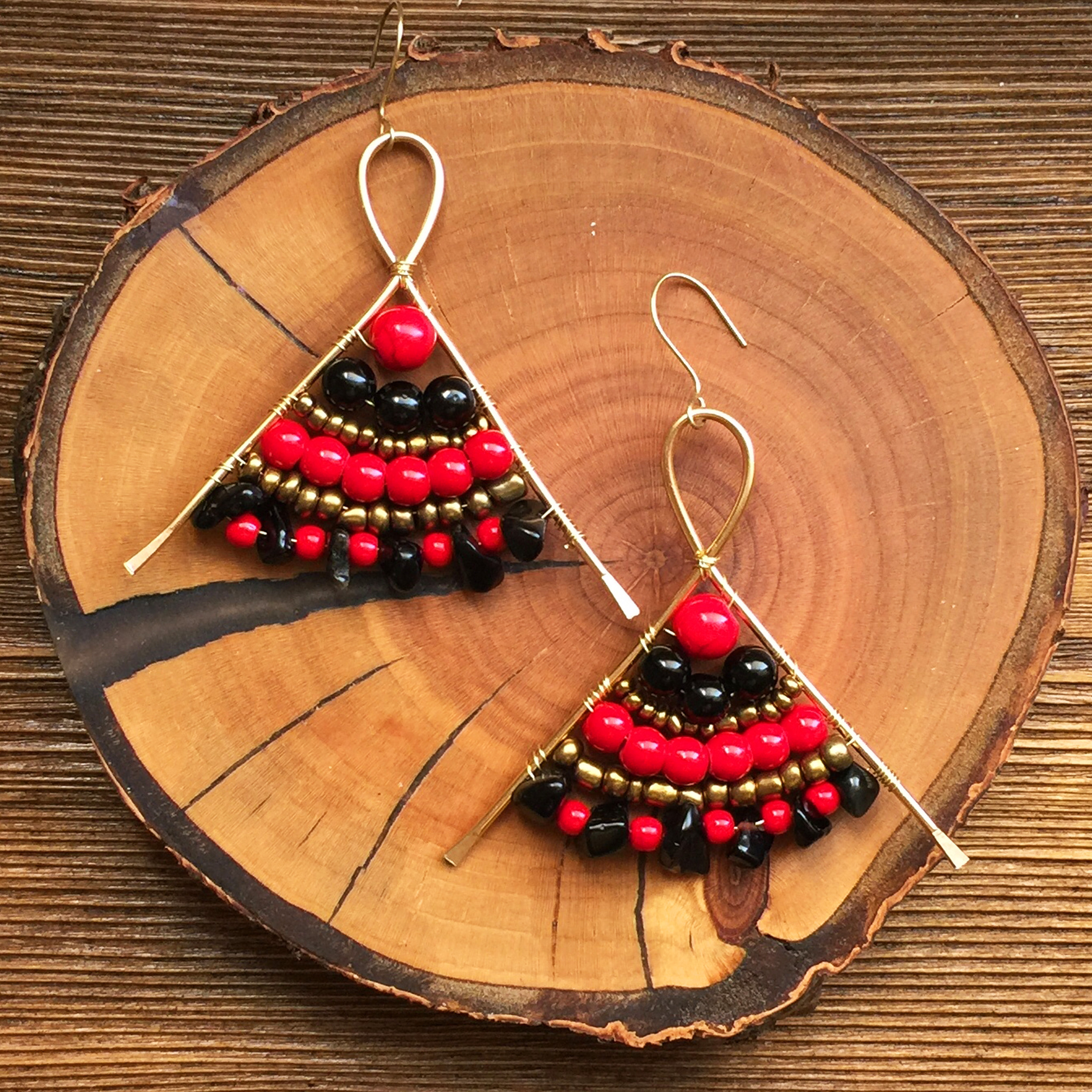 گوشواره زنانه دل تافته مدل Del_E02 گوشواره زنانه دل تافته مدل Del_E02